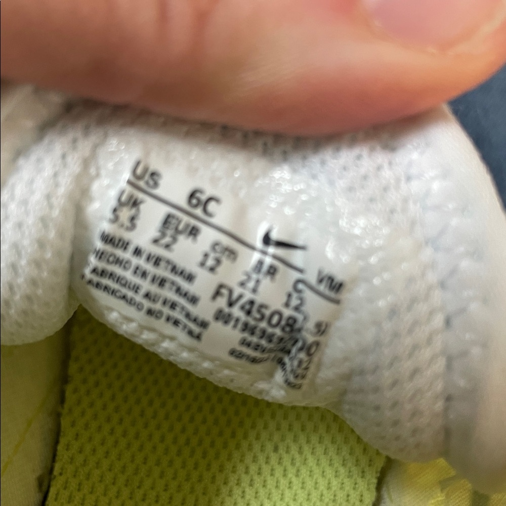 Nike Air Max 270 (Toddlers) Blue/White/Light Lemon Twist - Picture 2 of 10